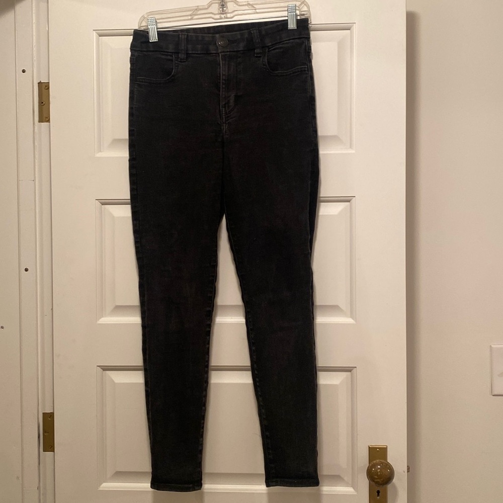 Black Curvy Jeggings